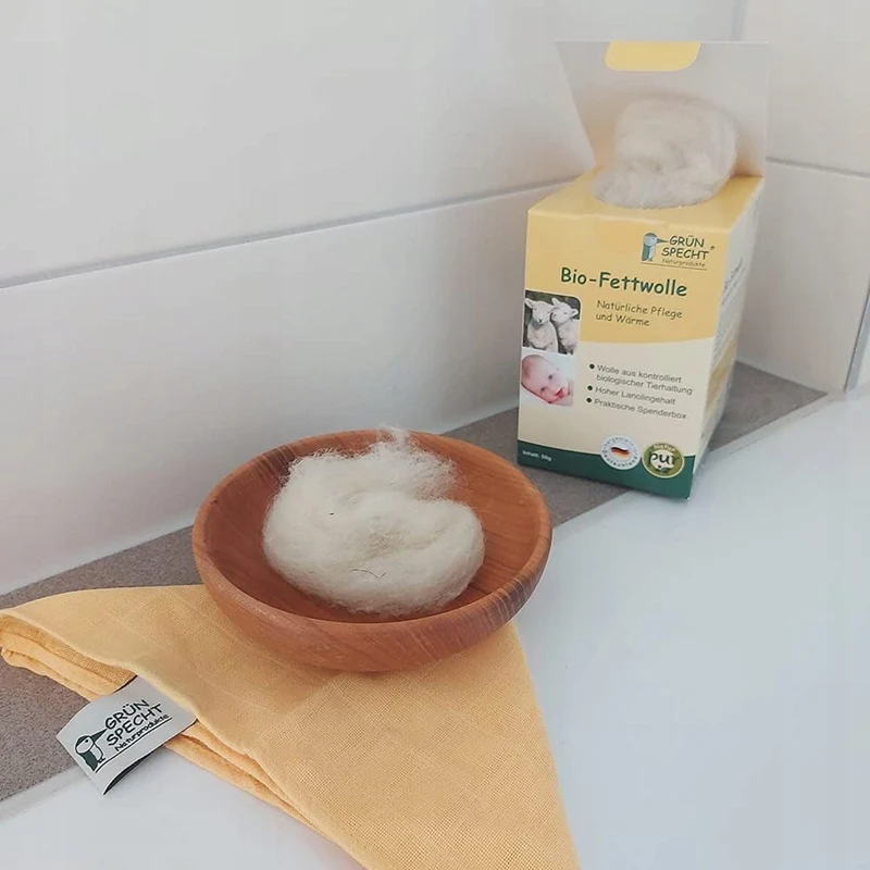GRUNSPECHT wełna tłuszczowa 50g