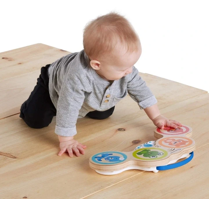 HAPE Magic Touch drewniane bębenki dotykowe 4