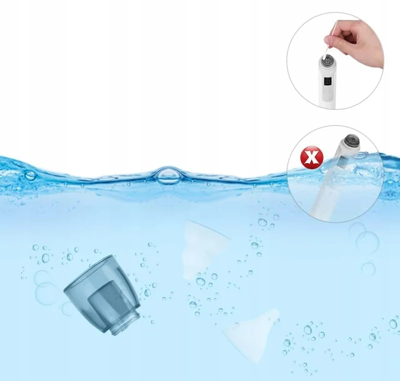 URAQT aspirator elektryczny do nosa 2 końcówki 0 +