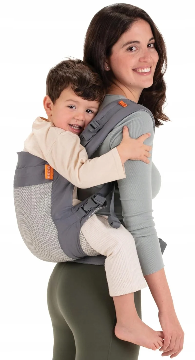 BECO TODDLER nosidełko klamrowe 9-27kg mesh 3d