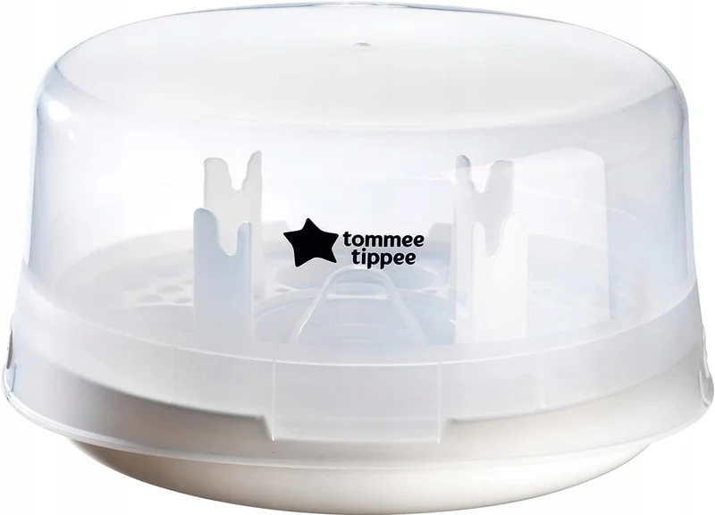 TOMMEE TIPPEE sterylizator mikrofalowy + smoczek