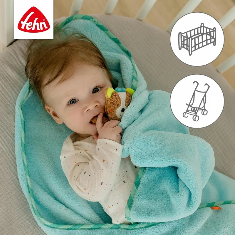 FEHN kocyk Śpiący Las 100 X 75