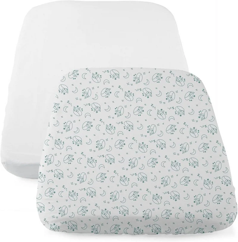 CHICCO NEXT2ME prześcieradło do łóżeczka x2 50x83