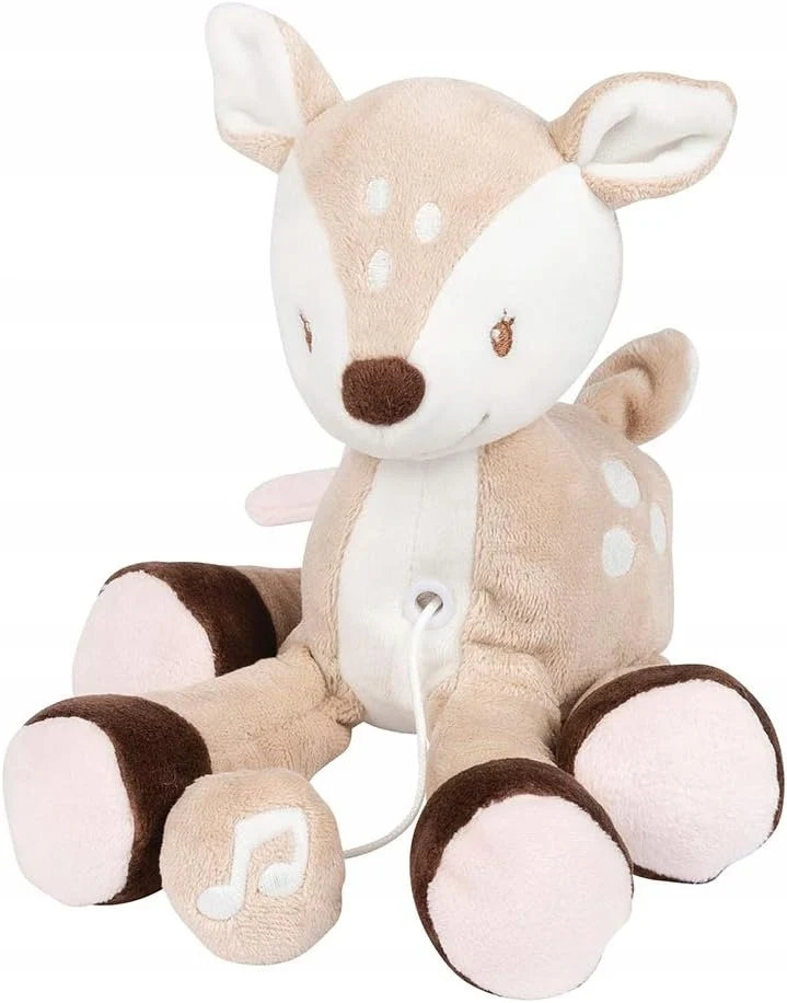 NATTOU pluszowa przytulanka z pozytywką La-Le-Lu JELONEK FANNY 18 cm