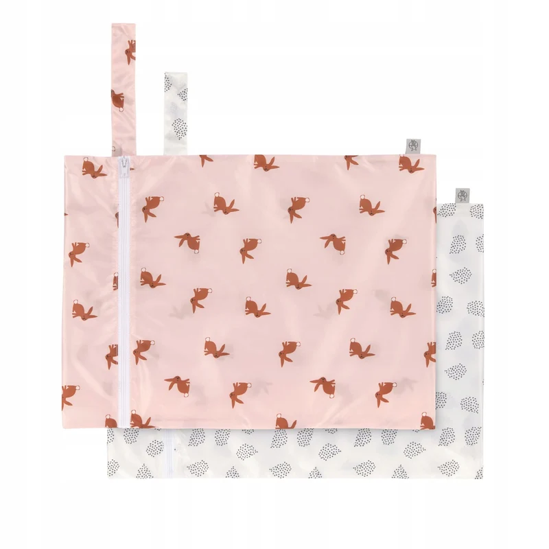 LASSIG worek na mokre pieluchy wodoodporny x2 29x40cm