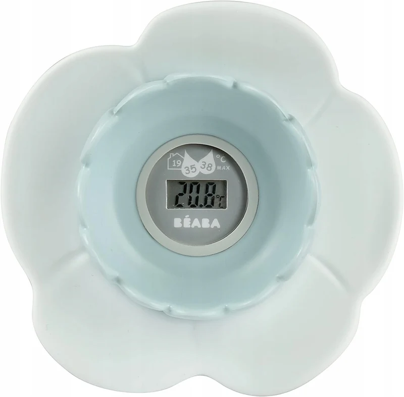 BEABA Lotus cyfrowy termometr 2w1 do kąpieli i pokoju