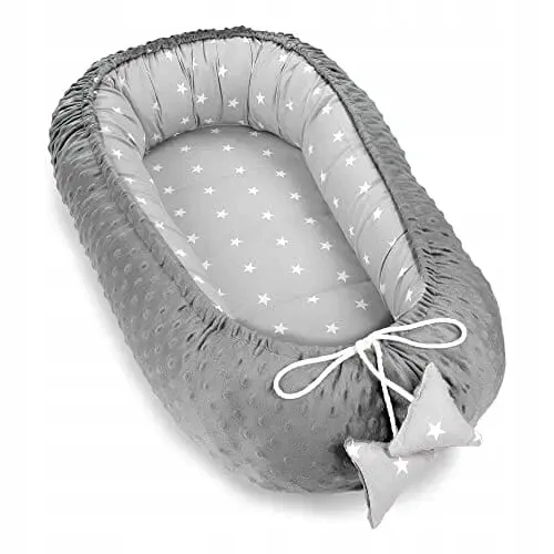 TOTSY BABY kokon niemowlęcy gniazdo 90 x 50 minky