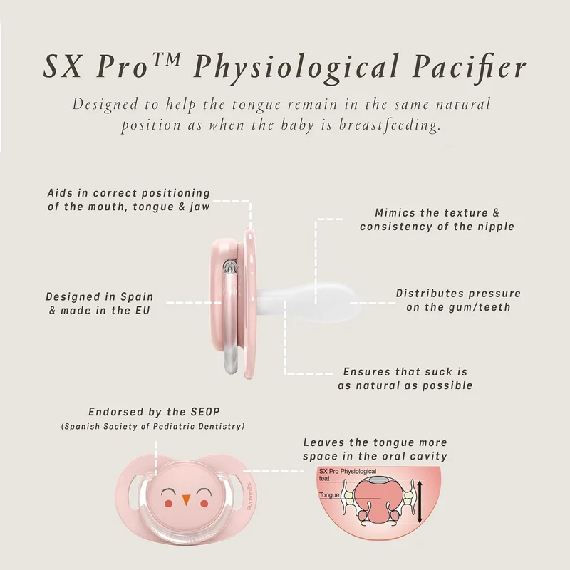 SUAVINEX PREMIUM smoczek uspokajający 0-6msc silikon SX PRO