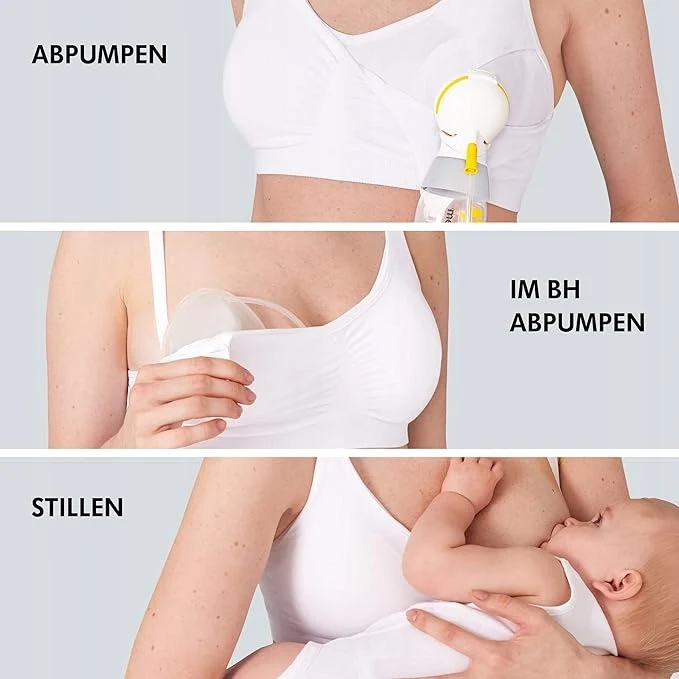 MEDELA biustonosz do karmienia i odciągania pokarmu 3w1 M
