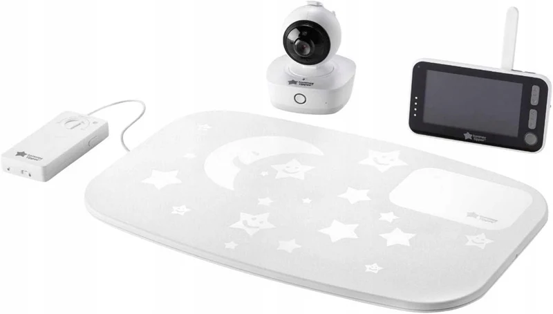 TOMMEE TIPPEE cyfrowa niania elektroniczna 4,3" + czujnik ruchu