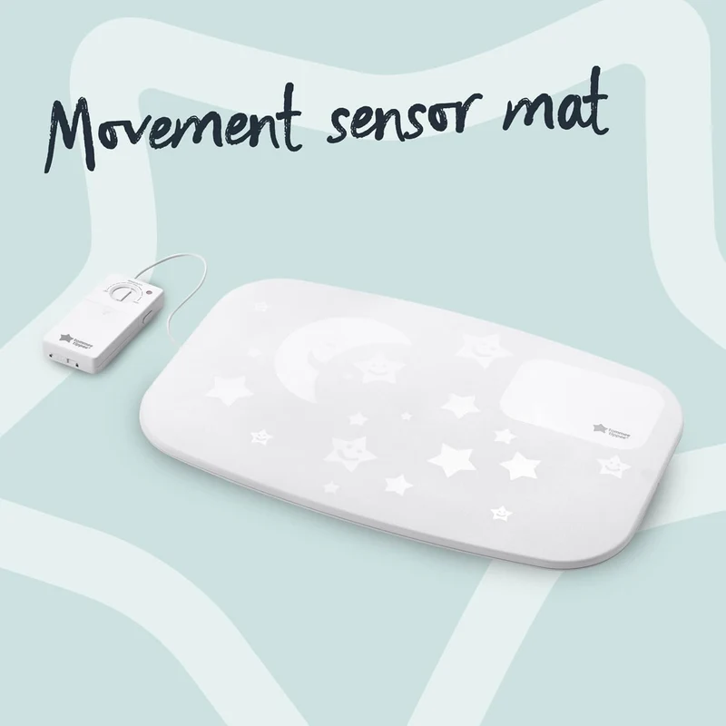 TOMMEE TIPPEE cyfrowa niania elektroniczna 4,3" + czujnik ruchu
