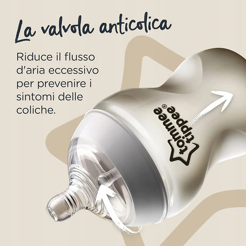 TOMMEE TIPPEE zestaw startowy butelki, smoczki 8el