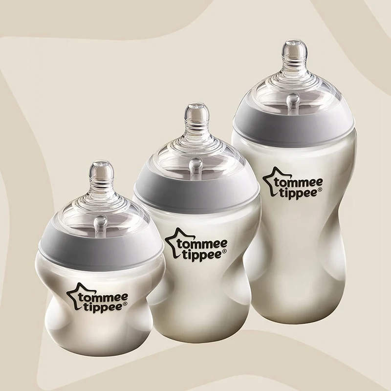 TOMMEE TIPPEE zestaw startowy butelki, smoczki 8el