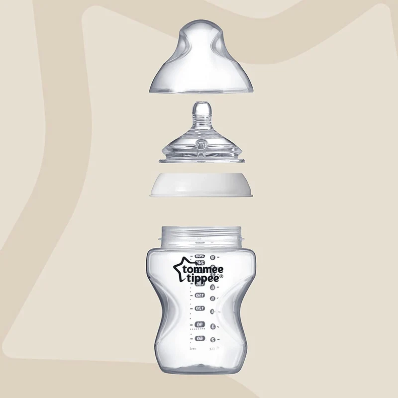 TOMMEE TIPPEE zestaw startowy butelki, smoczki 8el