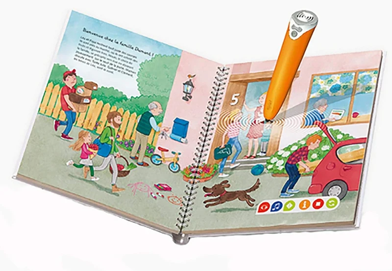 RAVENSBURGER TIPTOI książka do długopisu interaktywnego WERSJA FRANCUSKA