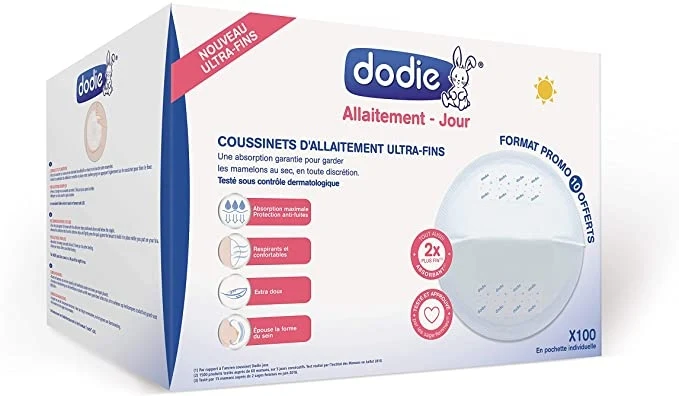 DODIE wkładki laktacyjne 100 sztuk