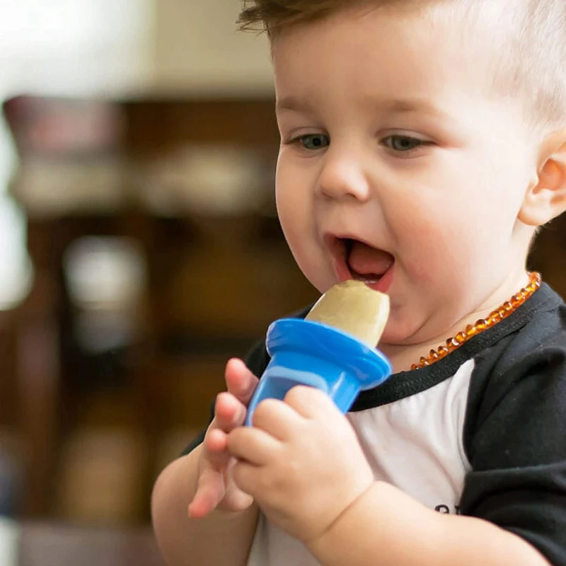 NUBY foremki do lodów x3 w kształcie smoczka 6m+