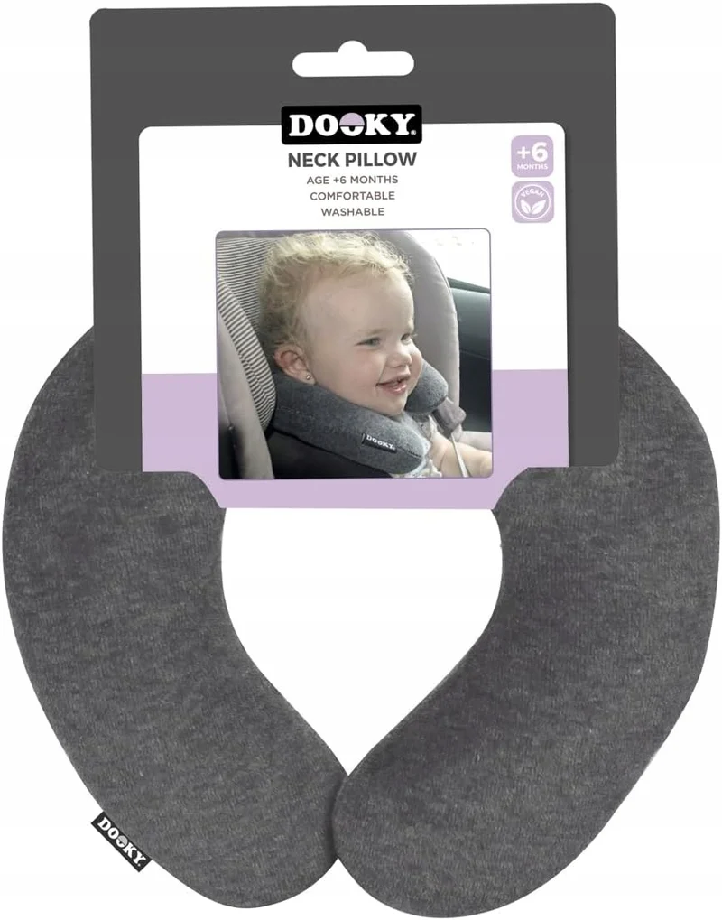 DOOKY poduszka pod kark zagłówek podróżny 6msc+