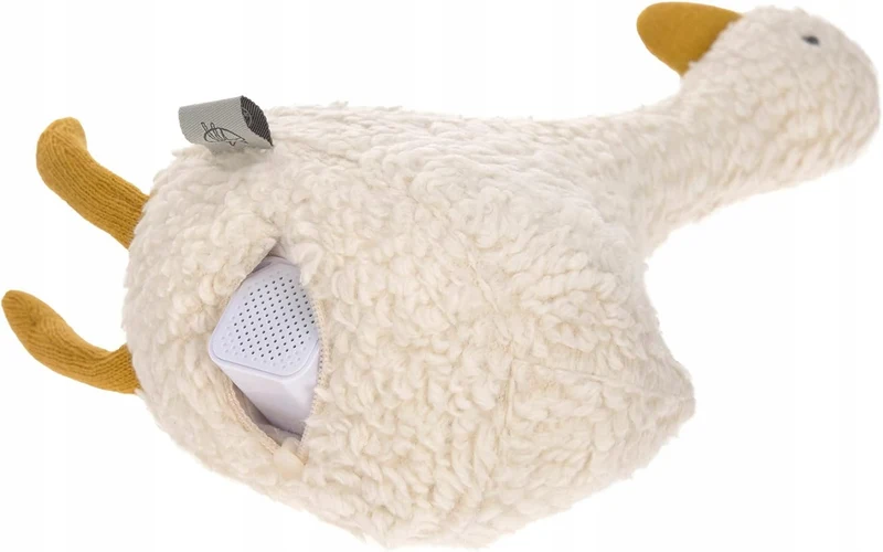LASSIG Gęś cyfrowa pozytywka przytulanka z głośnikiem Bluetooth 22 cm