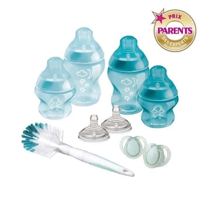 TOMMEE TIPPEE zestaw startowy butelek ANTI-COLIC closer to nature