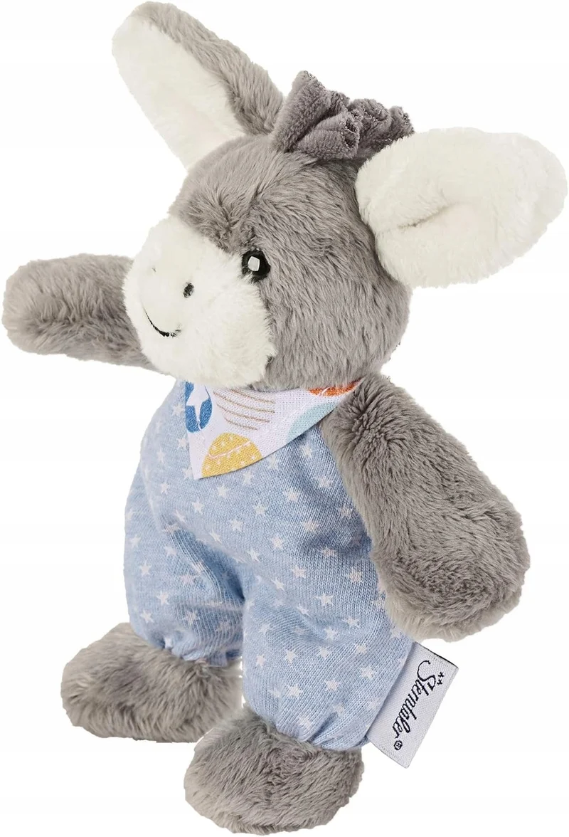 STERNTALER Osiołek Emmi przytulanka z grzechotką 17 cm "N