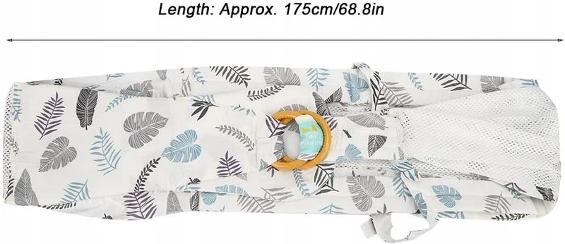 GOTOTOP nosidełko chusta kółkowa maks 15kg