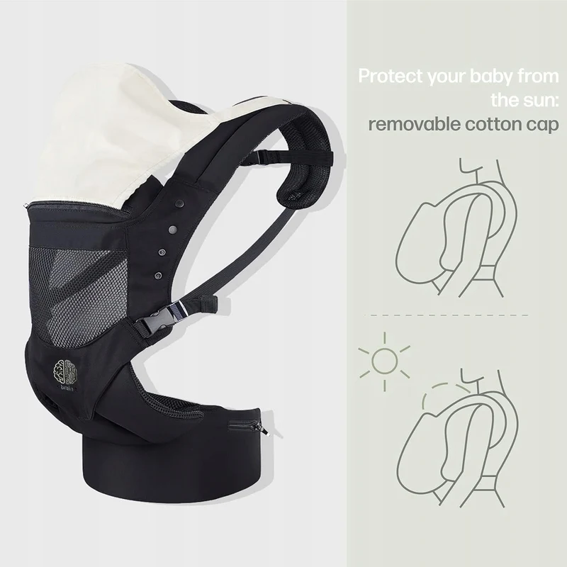 EBRAINIT nosidełko ergonomiczne z siateczką od 4msc do18kg