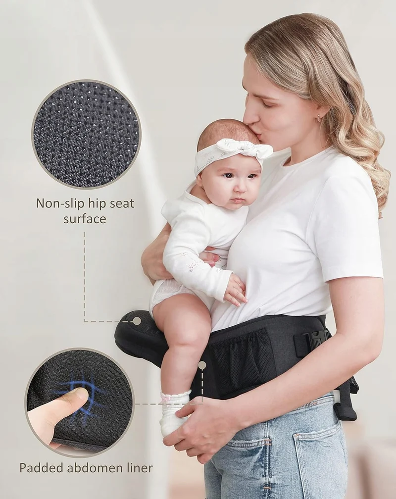BABYMUST fotelik nosidełko biodrowe 4-30 kg
