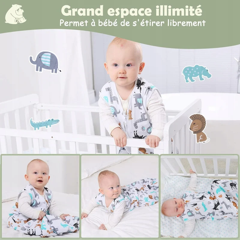 LICTIN śpiworek do spania letni 0,5TOG 65-85cm x2