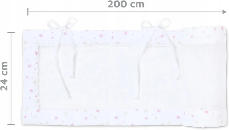 BABYBAY ochraniacz do łóżeczka 200x24