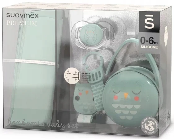 SUAVINEX PREMIUM zestaw prezentowy dla niemowląt 0-6