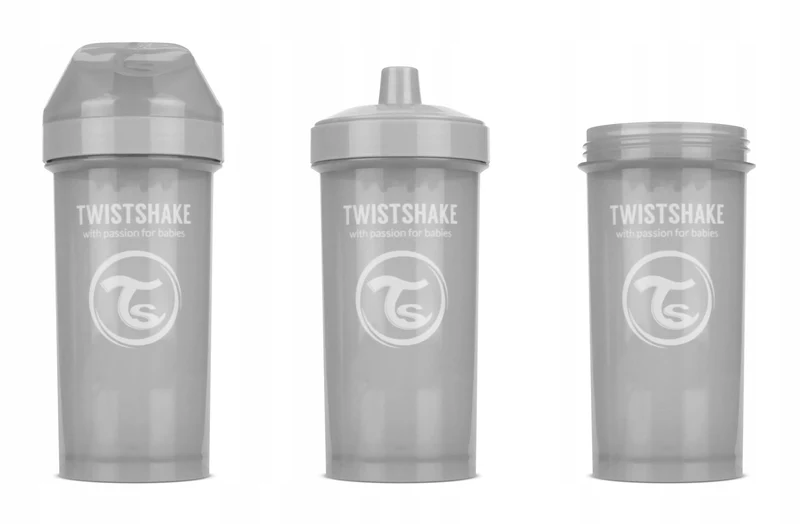 TWISTSHAKE kubek niekapek 360 ml 12m+ ze słomką KID CUP