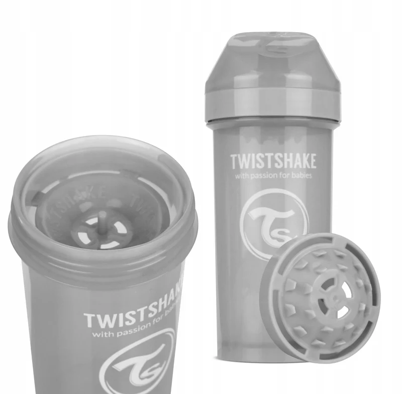 TWISTSHAKE kubek niekapek 360 ml 12m+ ze słomką KID CUP