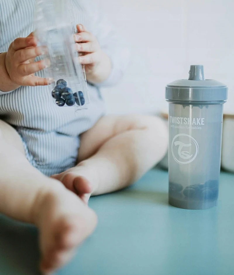 TWISTSHAKE kubek niekapek 360 ml 12m+ ze słomką KID CUP