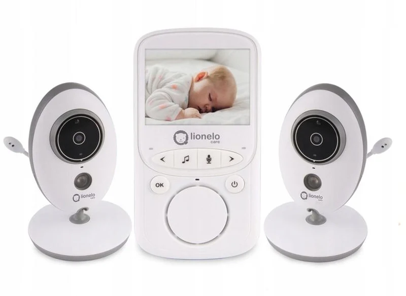 LIONELO Babyline 5.1 niania elektroniczna 2,4" VOX + 2 kamery