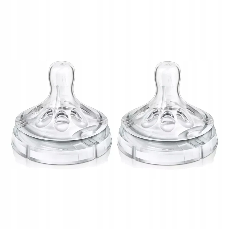 PHILIPS AVENT Natural smoczki 3m+ x2 ZMIENNY PRZEPŁYW