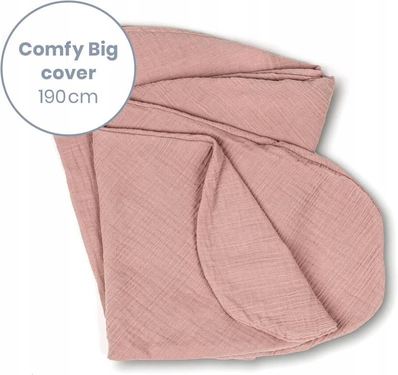 DOOMOO Comfy Big Cover poszwa na poduszkę ciążową 190cm ORGANIC COTTON