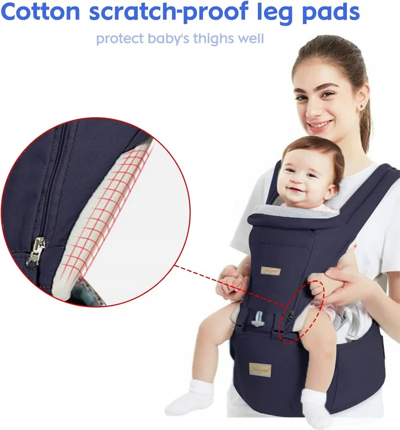 NOSIDEŁKO ergonomiczne z pasem biodrowym 6w1