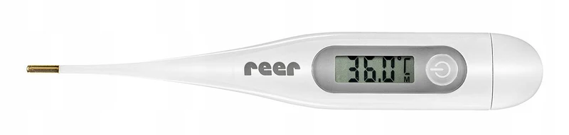 REER ClassicTemp termometr elektroniczny LCD ze złotą końcówką