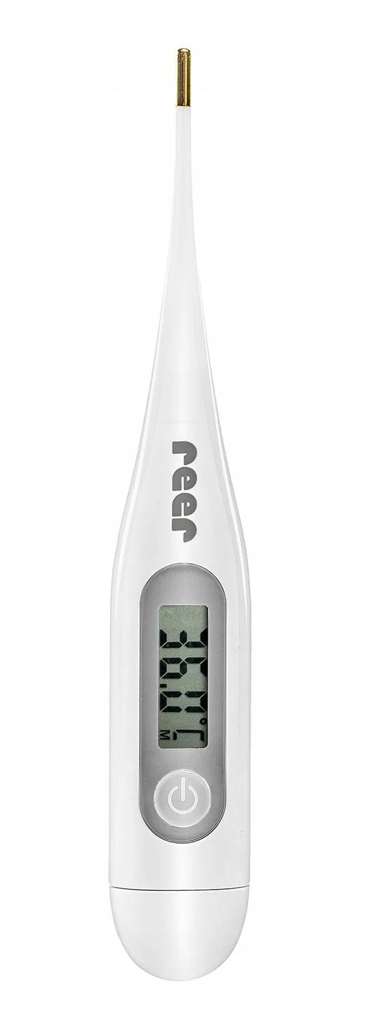 REER ClassicTemp termometr elektroniczny LCD ze złotą końcówką