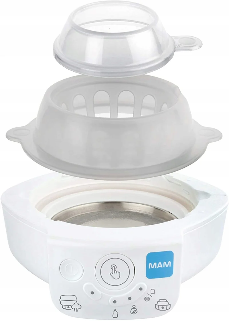 MAM sterylizator podgrzewacz 6w1 + butelka