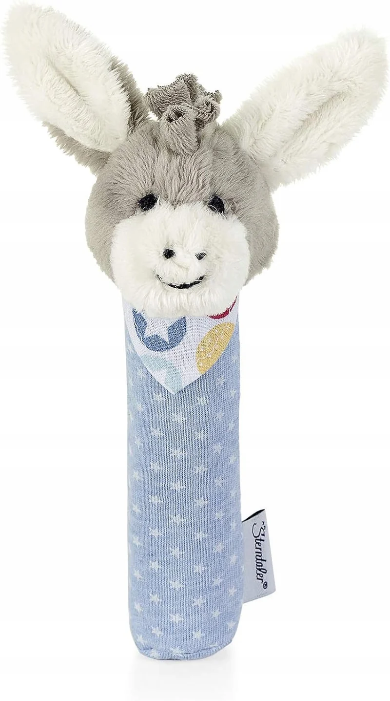 STERNTALER Osiołek Emmi zabawka z piszczałką 18 cm "N