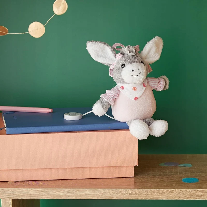 STERNTALER Osiołek Emmi PRZYTULANKA z POZYTYWKĄ 17 cm "O