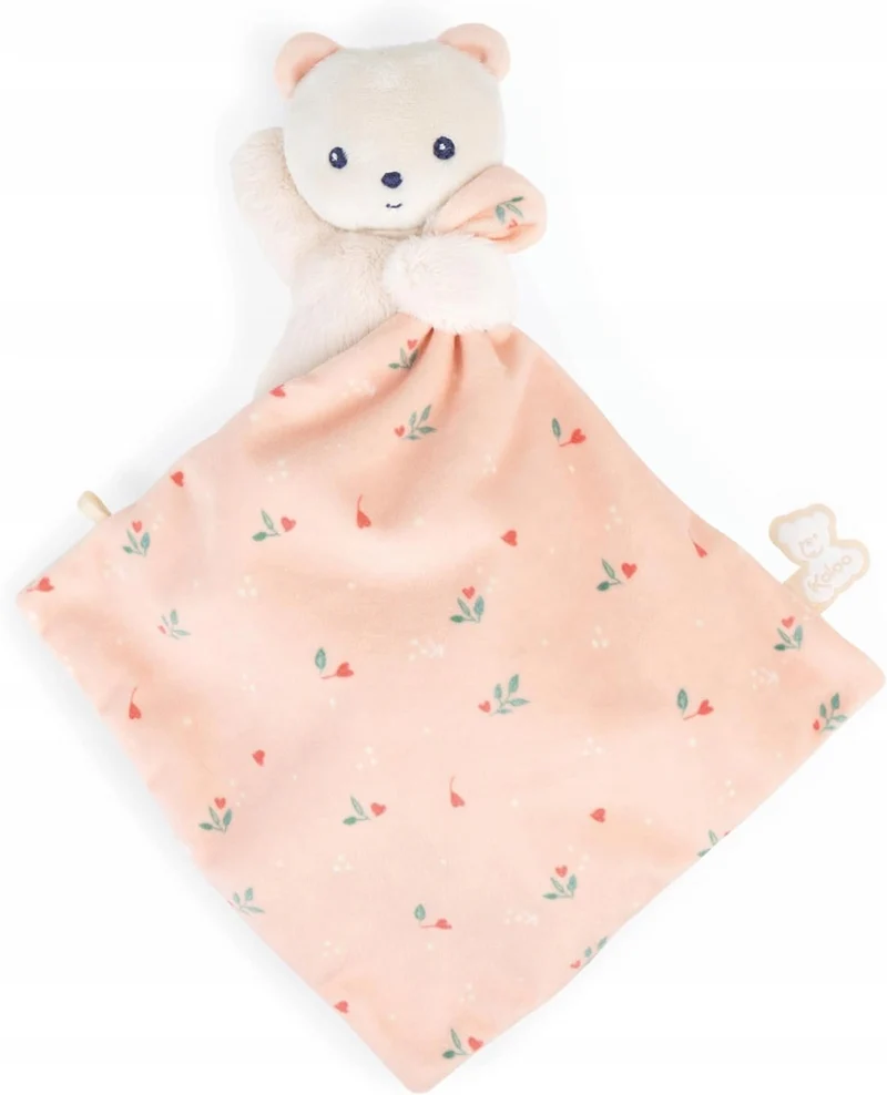 KALOO miś z kocykiem do przytulania 18cm