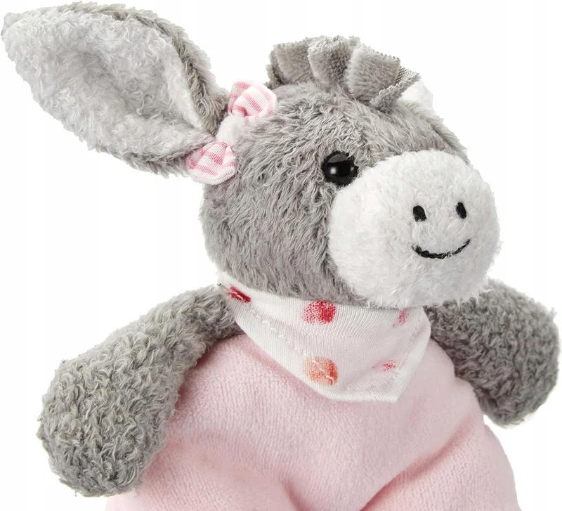 STERNTALER Osiołek Emmi przytulanka z grzechotką 17 cm "N