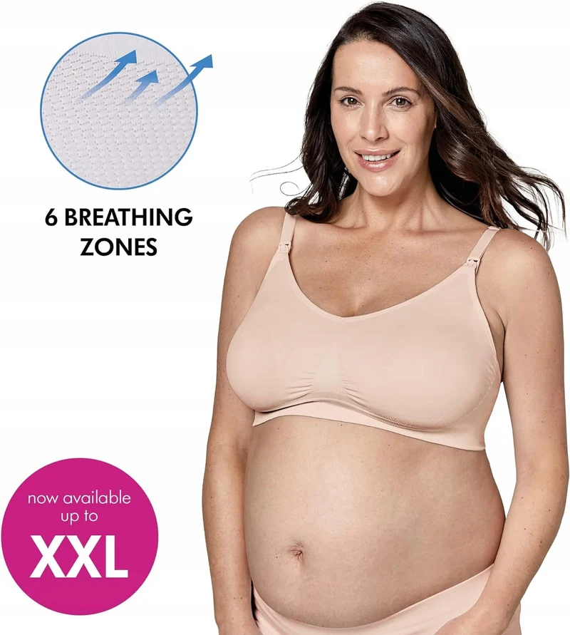 MEDELA KEEP COOL ULTRA biustonosz do karmienia bezszwowy S