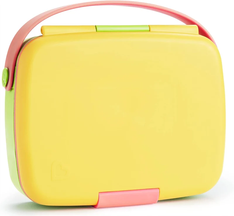 MUNCHKIN Bento Box śniadaniówka + sztućce, 5 komór