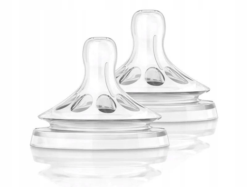 PHILIPS AVENT Natural smoczki do butelek 1msc+ x2