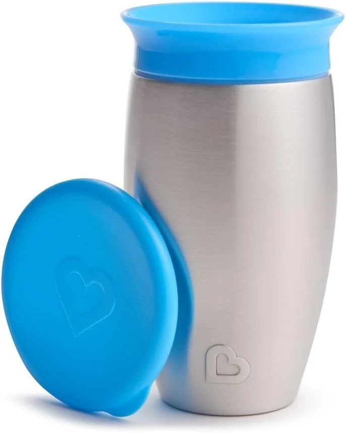 MUNCHKIN Miracle kubek 360 6msc+ 296ml stal nierdzewna
