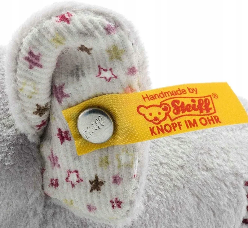 STEIFF mini szeleszcząca grzechotka SŁOŃ 11 cm